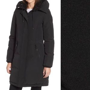Sam Edelman Black Puffer Coat